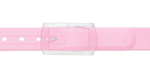 Cinturón Unisex Ajustable De Plástico Pink