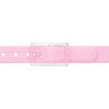 Cinturón Unisex Ajustable De Plástico Pink