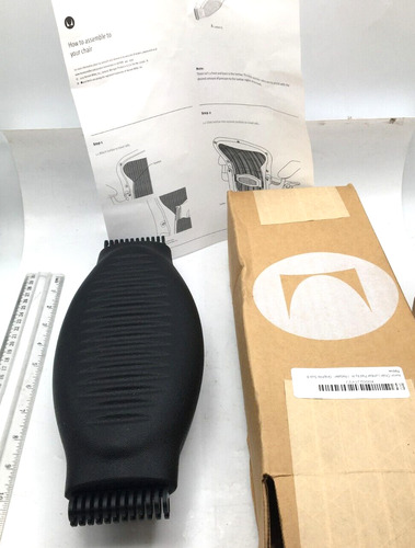 Herman Miller Aeron Chair Lumbar Pad Graphite Size B Nib Aac