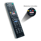 Control Remoto Sony Smart Tv Rmt-tx102u Nuevo + Pilas