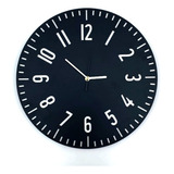 Reloj Pared 40cm Berlin B&n De Madera - Somos Fabricantes