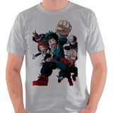 Camiseta Boku No Hero Academia Anime Camisa Blusa