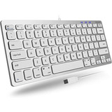 Macally Teclado Compacto Con Cable Para Mac Y Window