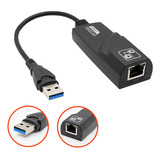 Adaptador Usb Ethernet 3.0 Gigabit 10/100/1000 Pc Notebook