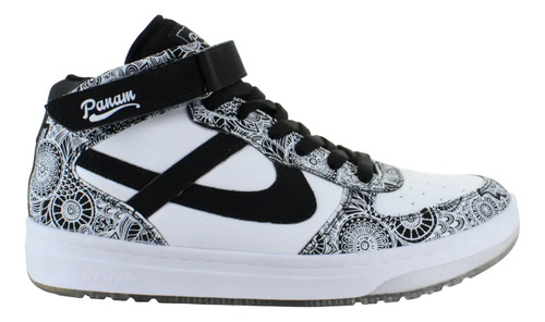 Panam Tenis Bota Moda Casual Sport Skate Mandala Mujer 91455