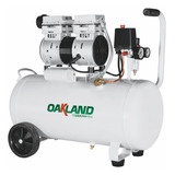 Compresor De Aire Libre De Aceite 1hp 50lts Oakland Com-7550