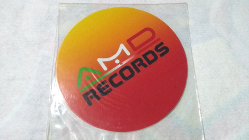 Deslizador Para Tornamesa Amd Records Color Naranja 