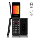 Celular Flip Vita 3g Dual Chip Preto Multilaser - P9140