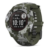 Smartwatch Garmin Solar Instinct Camo 0.9  Caja 45mm De  Polímero Reforzado Con Fibra  Lichen Camo, Malla  Lichen Camo De  Silicona Y Bisel  Lichen Camo De  Polímero Reforzado Con Fibra