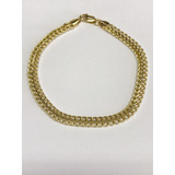 Pulseira Bracelete Lacraia Ouro 18k 750