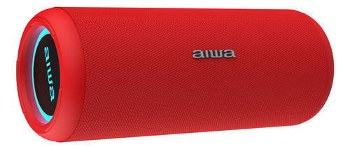 Parlante Portátil Bluetooth 20w Con Funcion Tws Aiwa Aw-kf4 Color Rojo