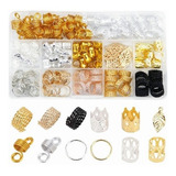 200pcs Anillo Trenzado Decorativo Para El Pelo