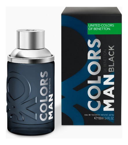 Perfume Para Hombre Benetton Colors Man Black 100 Ml