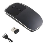 Ratón Inalámbrico Bluetooth Recargable Wireless Mouse Usb