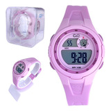 Reloj Niña Impermeable Agua Resistente Reloj Digital Led