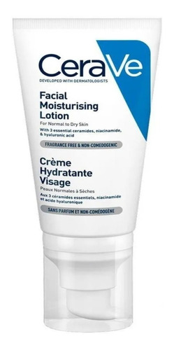 Loção Hidratante Facial Moisturising Cerave - 52ml