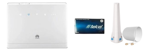 Internet Rural Telcel Ilimitado Incluye Antenas Modem Y Chip