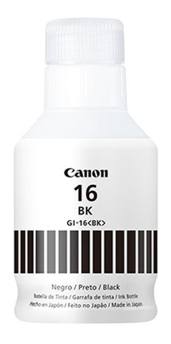 Tinta Original Canon Gi-16 Negro | Maxify Gx6010 | Gx7010