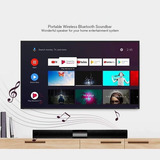 Bocina Inalámbrico Bluetooth Barra De Sonido Tv Cine En Cas