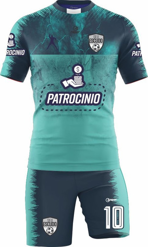 Jogo De Camisas+calção Fardamento Uniforme Futebol 15 Kits 