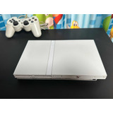 Ps2 Slim Blanco (playstation 2 Slim) Con Control