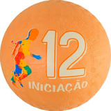 Bola De Borracha De Iniciação Infantil Nº 12 Pista E Campo Cor Laranja