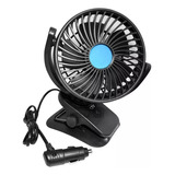 Ventilador Abanico Electrico De Pinza Cigarrera Carro 12v