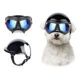 Gafas Para Perros Y Casco Para Perros Pequeños