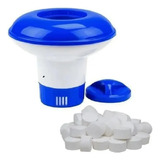 Kit Dosificador Flotante + 25 Pastillas Clorada Para Piscina