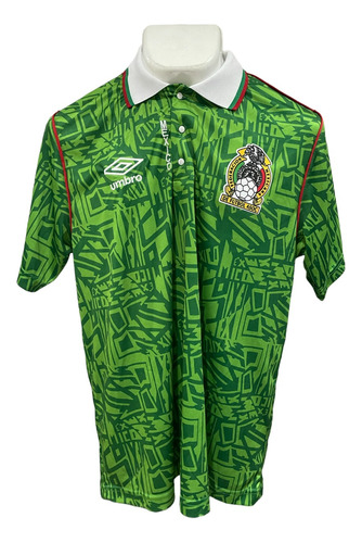 Jersey Original Umbro Mexico Mundial Usa 1994 Local