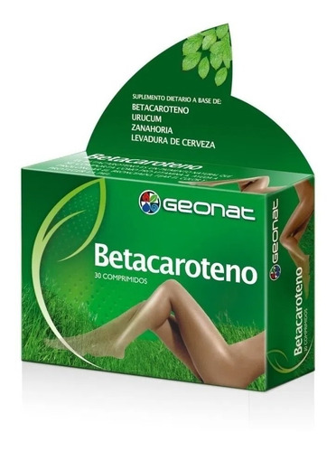 Geonat Betacaroteno Bronceado De La Piel 30 Comprimidos
