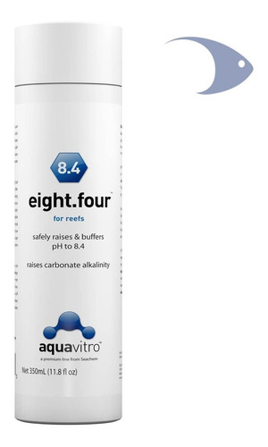   Eigth Four Aquavitro 350ml Fija Ph A 8.4 P/ Acuario Marino