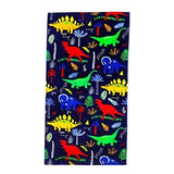 Toalla De Baño Para Niños 60x120cm Diseño De Dinosaurio A