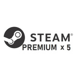 Random Premium Steam Key Global 5 Keys
