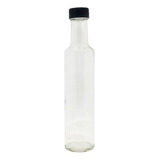 Botella Vidrio Aceite Vinagre Tapa Rosca 250 Cc Pack X12