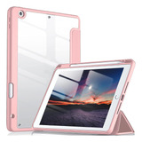 Funda Compatible Con iPad 9ª 8ª 7ª Generación-10.2-rosado