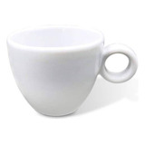 Taza Expresso De 80cc De Porcelana Blanco Wellington