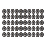 Botones Decorativos, 50 Unidades, Botones De Madera, 4 Ojale