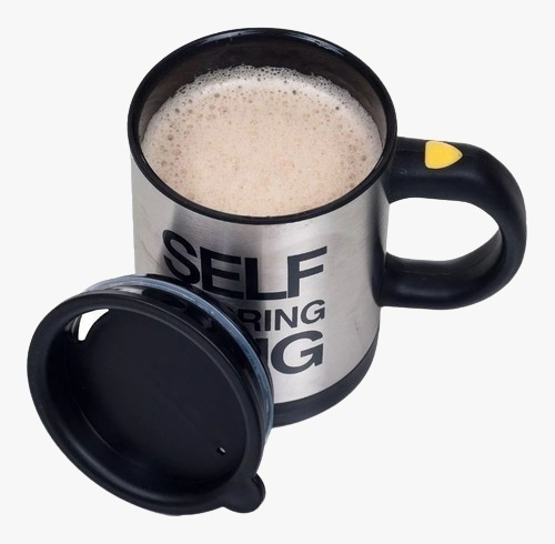  Vaso Taza Cafe Batidor Automático  Self Stirring Mug