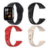 3pieza Correas Para Reloj Xiaomi Mi Watch Lite3 Silicona