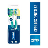 Cepillo De Dientes Oral-b Advanced 7 Beneficios Control-bac 2 Cepillos