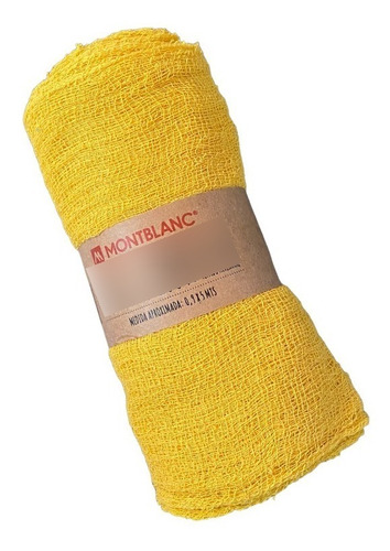 Manualidades Textil Gasa Color 5 Metros Amarillo Naranjo