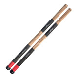 Palillos Stagg Sms2 Hot Rods Medium + Estuche Color Marrón Claro Tamaño Mediano