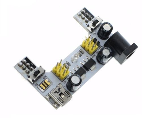 Modulo De Alimentación Para Protoboard 5v 3.3v  Arduino