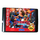 Jogo De Mega Drive, Streets Of Rage 2,  Sega