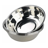 Cadineus 18/10 Stainless Steel Bowls Set Of 6, Metal Mixing 