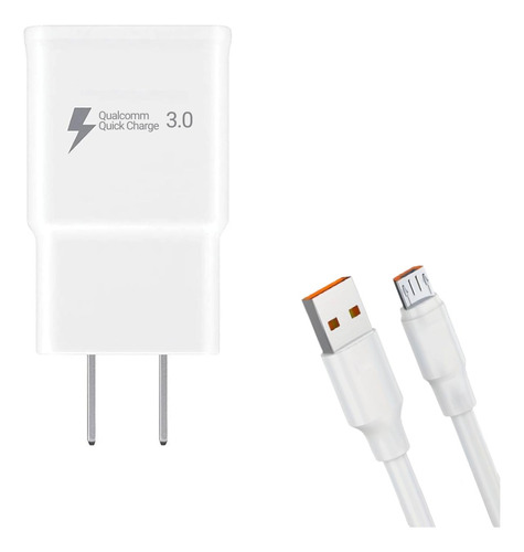 Cargador Universal Para Celular De Carga Rápida Usb Tipo V8