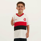 Camisa Flamengo Wit Infantil Branca