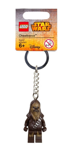 Lego Llavero Star Wars Chewbacca Key Chain 853451 Nuevo!!