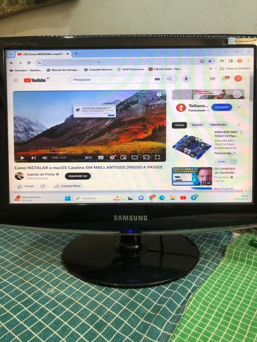 Monitor 17 Polegadas Samsung 733nw Usado Leia Descrição